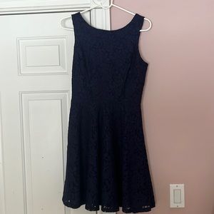 Size Medium Speechless dress. Navy blue.